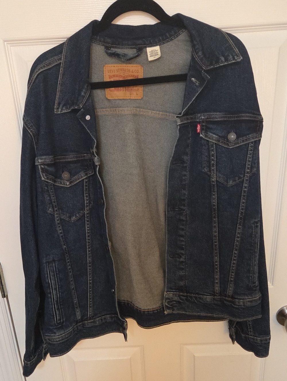 Levi's Men's Indigo Denim Shirt Jacket